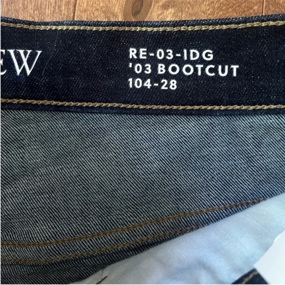 NWT J.Crew High-Rise Bootcut Jeans Classic Flare Super Stretch Denim Size 27 - Picture 6 of 14